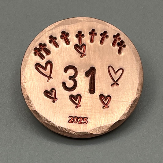 Charlie Kirk Commemorative Challenge Coin (Ltd. Edition 1 of 1)