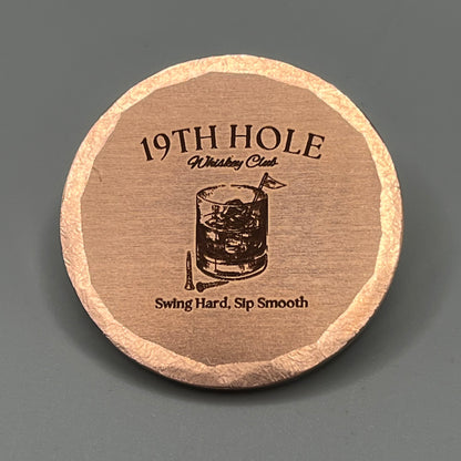 Personalized 19th Hole Golf Ball Marker