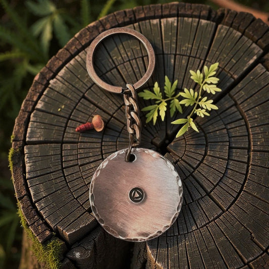 Sobriety & Recovery Key Chain (Personalize)